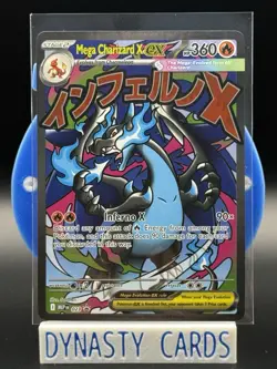 Pokemon Phantasmal Flames UPC Mega Charizard X ex 023 Mega Evolution Promo Mint! - Image 1
