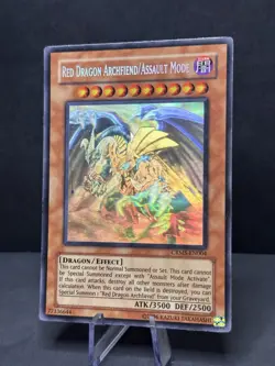 Red Dragon Archfiend/Assault Mode (Ghost Rare) CRMS-EN004 MP - Image 3