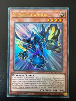 X-Cross Cannon MZTM-EN018 Ultra Rare 1st Edition Near Mint Yugioh - Image 1