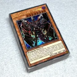 Yugioh GX Aster Phoenix Premium 63 Card Deck Destiny HERO Plasma + Extras - Image 1