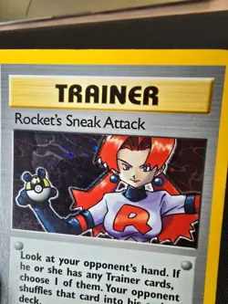 Pokemon Card - Rocket's Sneak Attack - Team Rocket Set - Holo Rare - 16/82 - LP - Image 4