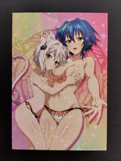 Xenovia Quarta and Koneko Toujou Goddess Story - Doujin Sexy Waifu Trading Card - Image 1