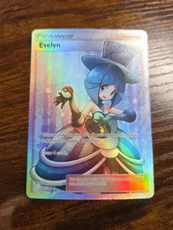Evelyn Full Art Holo Trainer Card 175/181 - Pokemon Team Up English TCG - Image 1