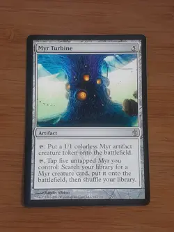 Myr Turbine Mirrodin Besieged MTG Card Regular - NM/LP - Image 1