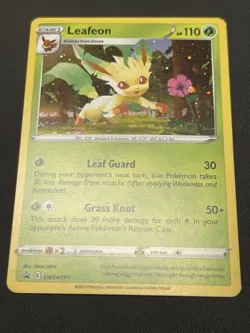Leafeon Promo SWSH: Sword & Shield Promo Cards SWSH191 NM Cosmos - Image 1