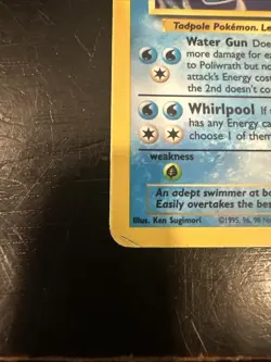 Pokemon TCG Poliwrath 13/102 Base Set Holo WOTC Trading Card - Image 2
