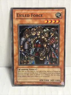 Yu-Gi-Oh! Exiled Force LOD-023 Super Rare 1st Ed LP - Image 1