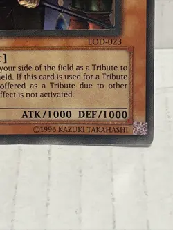 Yu-Gi-Oh! Exiled Force LOD-023 Super Rare 1st Ed LP - Image 5