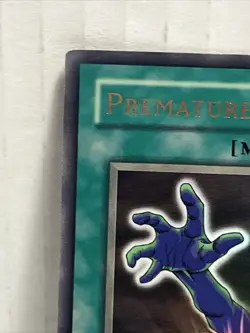 Premature Burial PSV-037 Ultra Rare Unlimited LP YUGIOH Original Print - Image 2