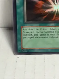 Premature Burial PSV-037 Ultra Rare Unlimited LP YUGIOH Original Print - Image 4