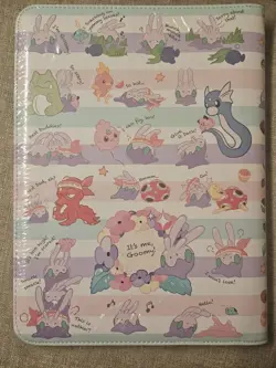 Pokemon Center TCG: We're Goomy Zip Binder 9 Pocket 360 Cards Storage NEW SEALED - Image 2