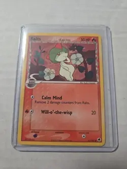 Pokemon Card TCG - EX Dragon Frontiers - Ralts - 61/101 - Common - Image 1