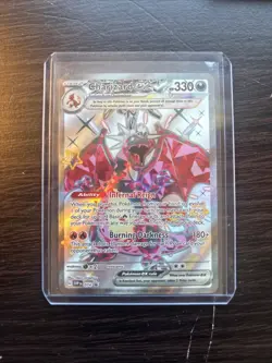 SVP 074 Charizard EX - Paldean Fates Promo English Rare - Pokemon Card TCG - VGC - Image 1