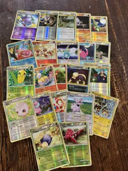 HeartGold SoulSilver - COL Pokemon Cards Reverse Holo’s - Lot Of 22 Cards - Image 1