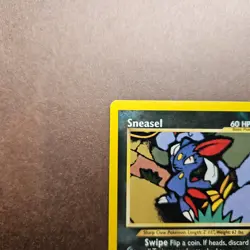 Sneasel 24/64 Pokemon Neo Revelation Regular Rare Card - LP - Image 2