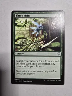 Three Visits Commander Legends Regular Mtg - Image 1