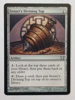 MTG - Sensei's Divining Top - Champions of Kamigawa 268/306 - Regular Uncommon - Image 1