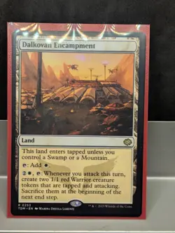 Dalkovan Encampment X1 NM Tarkir: Dragonstorm Magic the Gathering - Image 1