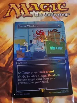 Codex Shredder (Rainbow Foil) - Secret Lair Drop Series - MTG - NM - Image 1