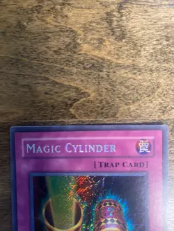 Yugioh Magic Cylinder LON-104 Labyrinth of Nightmare Secret Rare MP - Image 2