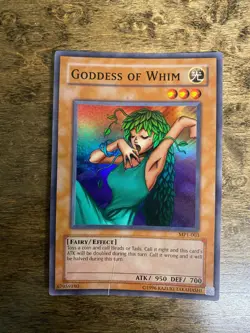Yugioh Goddess of Whim MP1-003 Limited Edition Super Rare Holo - MP - Image 1