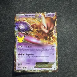 Pokemon TCG Mewtwo EX 54/99 Celebrations Classic Collection 25th Anniversary - Image 1