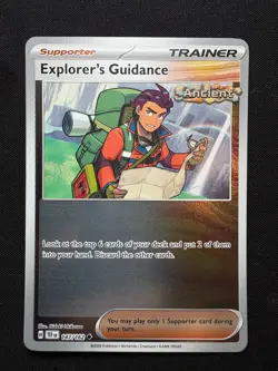 Explorer's Guidance 147/162 Reverse Holo LP-NM - Pokemon TCG Temporal Forces TEF - Image 1