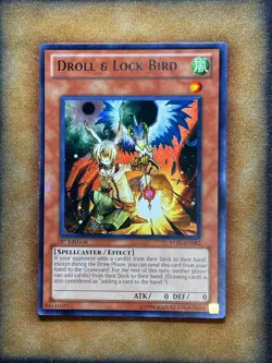 Yugioh Droll & Lock Bird STBL-EN082 Rare 1st Ed NM - Image 1