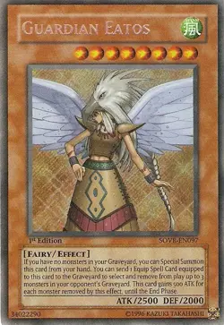 Guardian Eatos [SOVR-EN097] Secret Rare Moderately Played Unlimited - Image 1