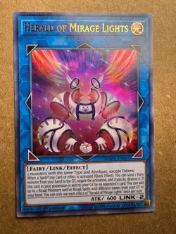 Herald of Mirage Lights DUOV-EN011 Duel Overload 1st Edition Yugioh - Image 1