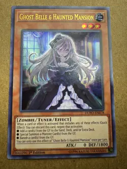Ghost Belle & Haunted Mansion DUPO-EN078 Duel Power 1st Edition Yugioh - Image 1