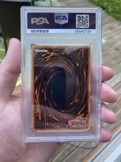 2002 Yu-Gi-Oh! TCG Monster Reborn LOB-118 Unlimited PSA 9 - Image 2