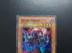 Yugioh - Asura Priest LOD-071 Super Rare 1st Edition Foil Bleed - Image 1