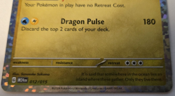 McDonald's Dragonite Promo Card 012/015 Holo Pokemon TCG 2024 - Image 3