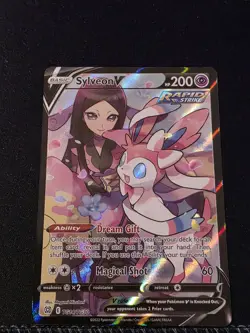 Pokemon Sylveon v Brilliant Stars Trainer Gallery Ultra Rare Card TG14/TG30 - Image 1