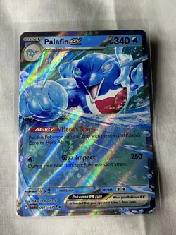 Palafin ex - 061/167 - Ultra Rare - Twilight Masquerade - NM/M - Pokemon Card - Image 1