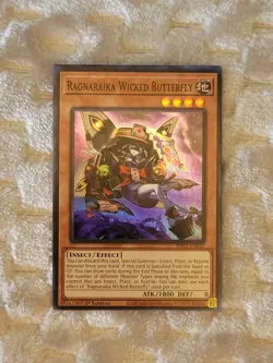 Ragnaraika Wicked Butterfly - INFO-EN018 - Super Rare - 1st Edition Yu-Gi-Oh! - Image 1