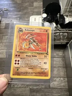 Kabutops NM 24/62 Unlimited Edition Fossil Excellent Condition Pokemon Card - Image 4