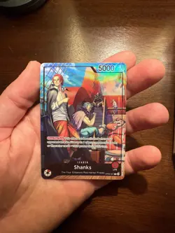 Leader Shanks PSA Promo One Piece Card Game- M/NM - Image 1