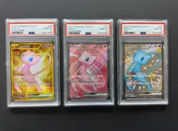 PSA 10 Mew ex 208/165 UR 195/165 SR 327/190 SSR set Pokemon Card Japanese 2023 - Image 1