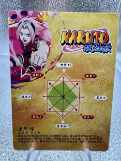 Naruto CCG GOLD CARD Sakura Haruno. hy-ssr-023 - Image 3