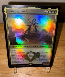 MTG Betor, Kin to All 0172 Tarkir: Dragonstorm TDM Foil Mythic NM - Image 1