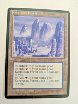 Karplusan Forest Ice Age MTG EXC - Image 1