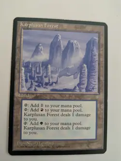 Karplusan Forest Ice Age MTG EXC - Image 2