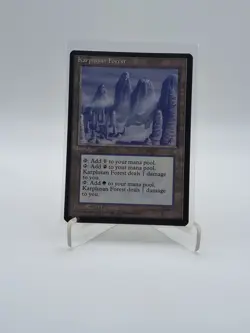 KARPLUSAN FOREST 1995 ICE AGE magic: the gathering "never played" "mint" - Image 3