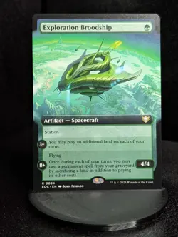 Exploration Broodship (Extended Art) Commander: Edge of Eternities Regular - Image 1