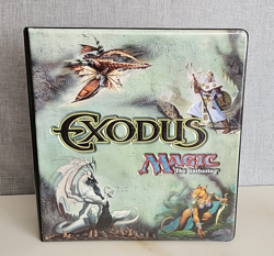 Exodus 1998 Magic The Gathering MTG 3 Ring Binder *Please read & see pics* - Image 1