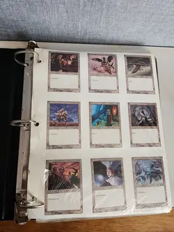 Exodus 1998 Magic The Gathering MTG 3 Ring Binder *Please read & see pics* - Image 4
