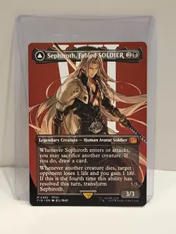 Sephiroth, Fabled SOLDIER (0382) (Borderless) Final Fantasy Regular - Image 1