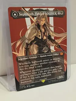 Sephiroth, Fabled SOLDIER (0382) (Borderless) Final Fantasy Regular - Image 4